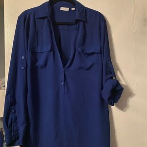 Long tunic style blouse from New York and Company
